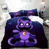 Art Cartoon 3D Printed Smilings Critters Duvet Cover Pillowcase Bedding Set Children Twin Full Single/Double/Large Size Gift