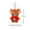 Tom & Jerry Cartoon Plush Keychain - Cute Tom Cat Pendant Bag Accessory
