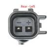 Set 2 ABS Wheel Speed Sensor Fit Front L/R Dodge Caliber Jeep Compass Patriot