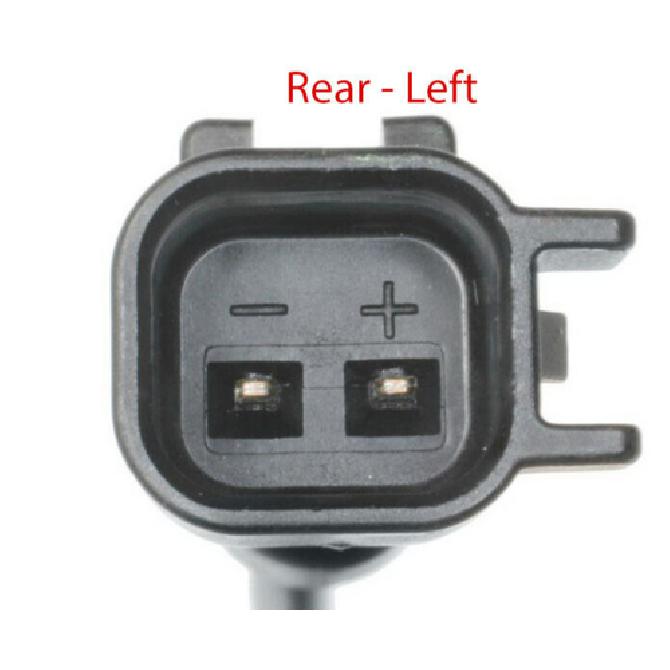 Set 2 ABS Wheel Speed Sensor Fit Front L/R Dodge Caliber Jeep Compass Patriot