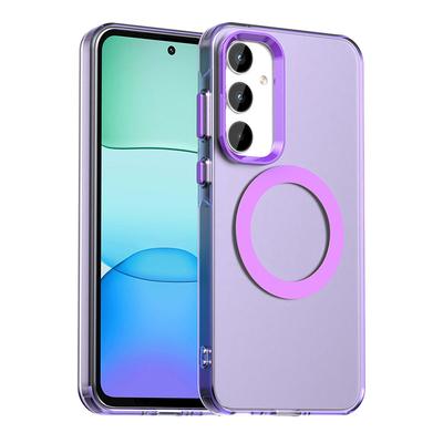 Para Samsung Galaxy A55 Para Capa Magnética Magsafe Para Samsung Galaxy A55 TPU À Prova de Choque Cor Doce Capa para Carregamento Sem Fio