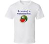 I Carried A Watermelon Funny Baby Gift T Shirt