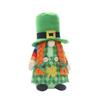 Saint Patrick's Day Gnome Irish Hat Doll Tier Tray Decor Gnomes Ornament for Dormitory Bedroom Tabletop Decorations