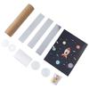 DIY Space Kaleidoscope Toy Parent-Child Interaction Telescopic Good Light Transmission DIY Toys Kid Toy