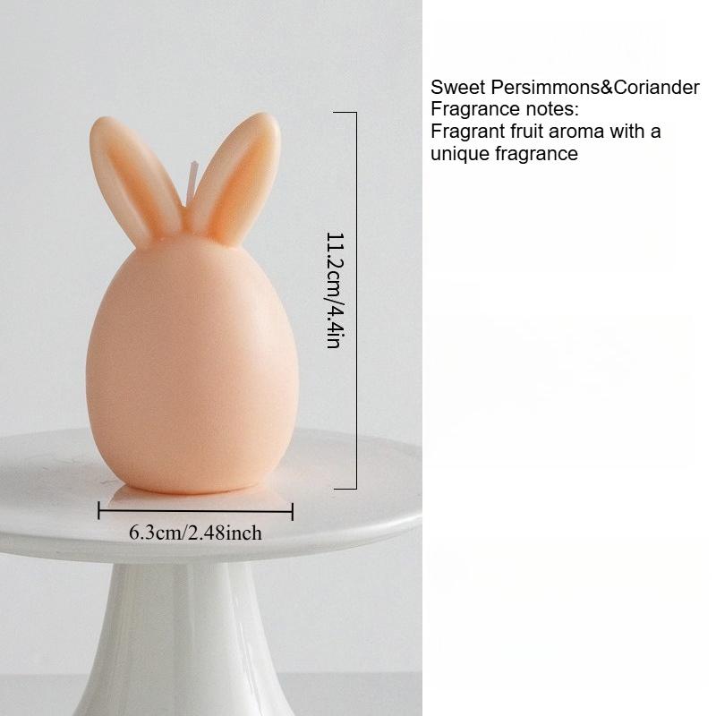 

Пасхальные яйца Ароматерапевтические свечи Креативные праздничные украшения Подарки Свечи в форме кролика Домашние украшения Свечные принадлежности шампанского