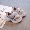 Girls Princess Sneakers Sweet Lace Beading Bows Children Sports Shoes Mesh Breathable  Autumn New Kids Running Shoes Soft