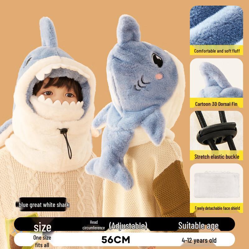 Children s Warm Fleece Cartoon Hat One Size