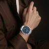 Casio EDIFICE 100 meters waterproof solar quartz movement stainless steel strap Japanese and Korean watch men's watch blue dial EFB-520SBD-2AVUPR