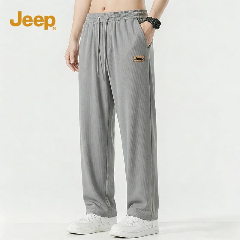 

JEEP Men s Ice Silk Straight Leg Casual Pants M
