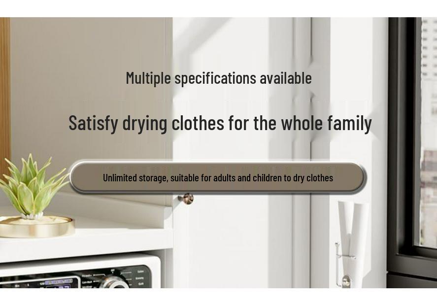 Stainless Steel Thickened Clothes Drying Rack & Hanger
