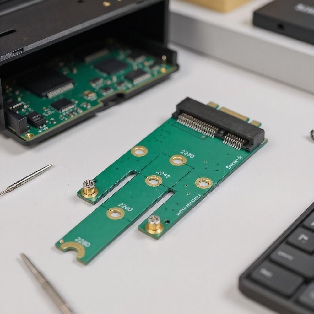 MSATA Interface MSATA To NGFF Adapter Plug and Play Mini PCIe to M.2 Adapter  Data Transfer