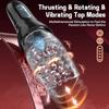 Automatyczny Masturbator Męski, Zabawka Seksualna dla Mężczyzn Sterowana Aplikacją, 5 Trybów Ruchów Posuwistych i Rotacyjnych oraz 10 Trybów Wibracji, Zabawki dla Dorosłych, Zabawki Seksualne dla Mężczyzn