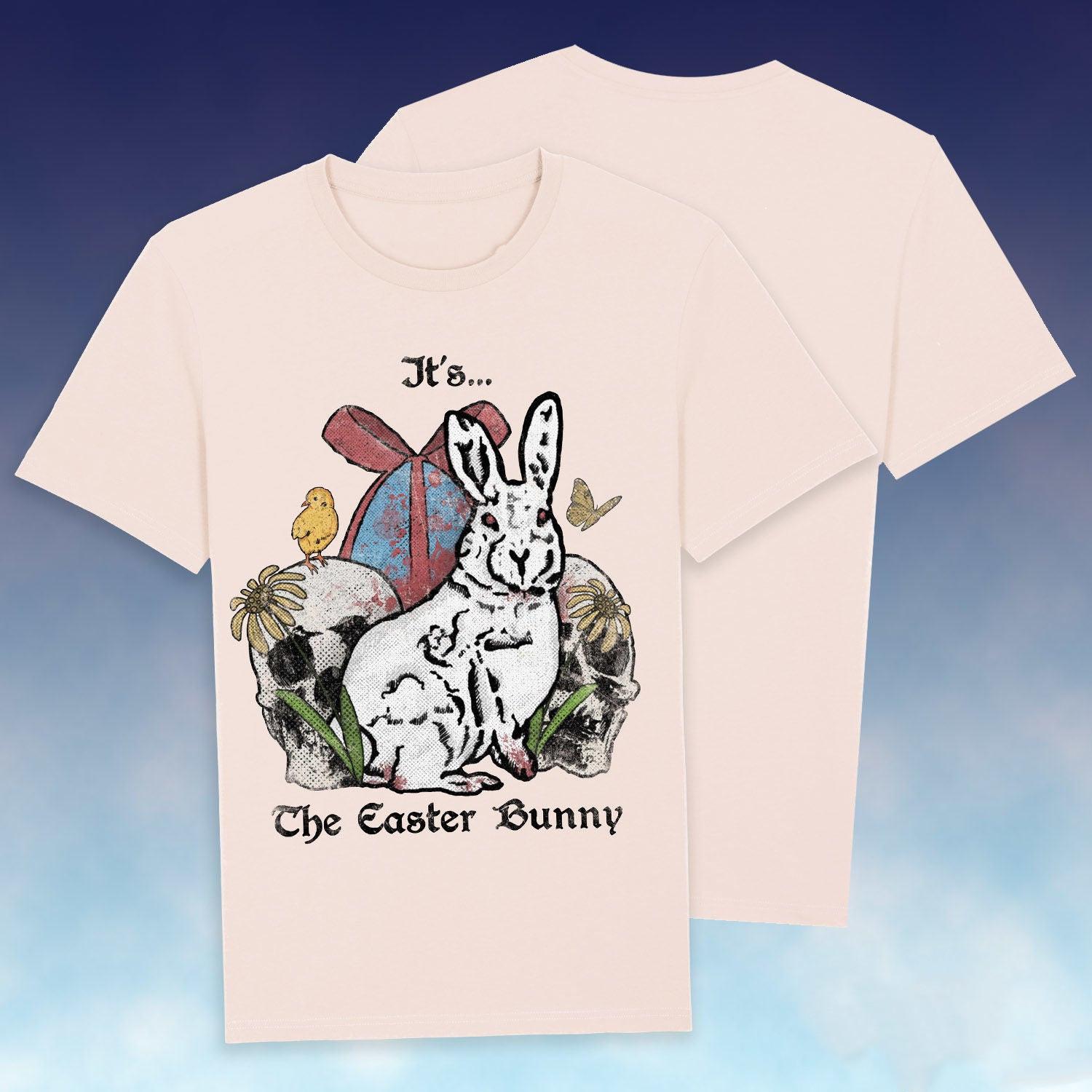 Killer Rabbit Pink Easter RUN Unisex T-Shirt S