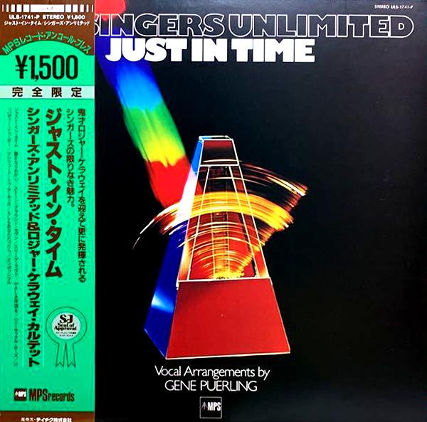 

LP Record SINGERS UNLIMITED - Just In Time ULS1741 MPS 1978 Japan Obi Jazz Used