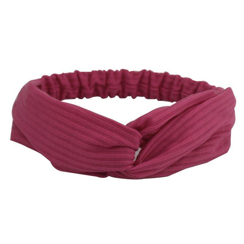 Bequeme und atmungsaktive geknotete elastische Haaraccessoires für alle Haartypen