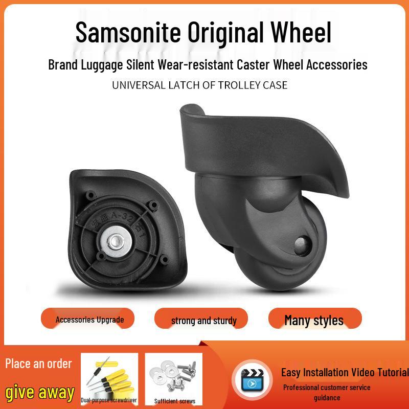 Accesorios Universales con Estilo para Ruedas de Equipaje - Ruedas Clásicas para Maletas de Viaje