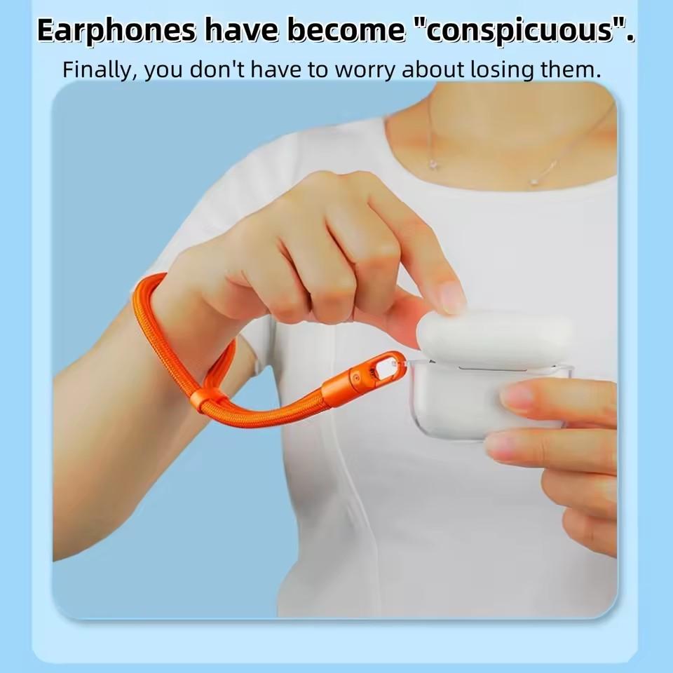 phone lanyard Universal adjustable short phone lanyard wrist strap, with self-locking anti-drop design, durable phone cord