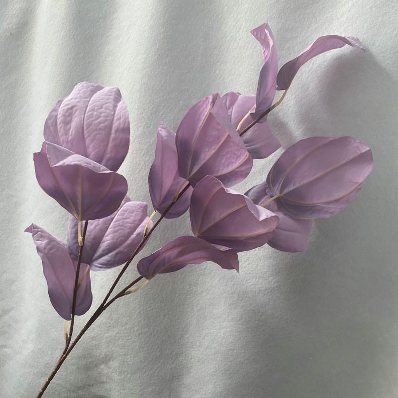 Wedding Artificial Decoration Flowers With Velvet Texture For Table Centerpiece