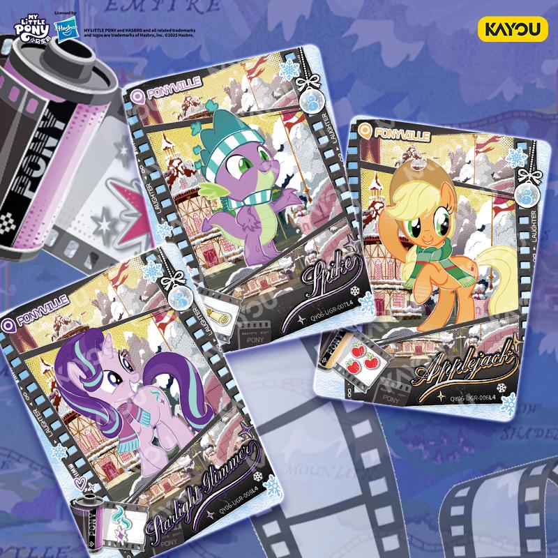 In Stock Card Game My Little Pony Friendship Forever Card Fun Movie Pack Part 6 Official Genuine Card Collection Gift