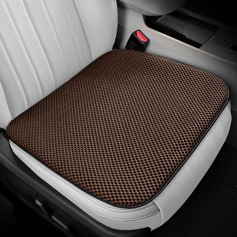43x43cm Car Summer Cool Ice Silk Seat Cushion Anti Slip Breathable Ventilation Mesh Fabric Universal Car Seat Cooling Pad
