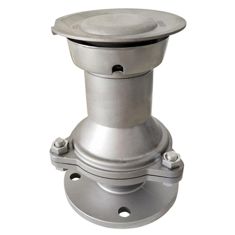 Flame-Arresting Breathable Vacuum Pressure Relief Valve for Gas Station Oil Tank Recovery