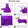 Coral Fleece Dog Bathrobe Quick Drying Absorbent Dog Bath Towel for Large Small Dogs Comfortable Dog Clean Washcloth Swimming