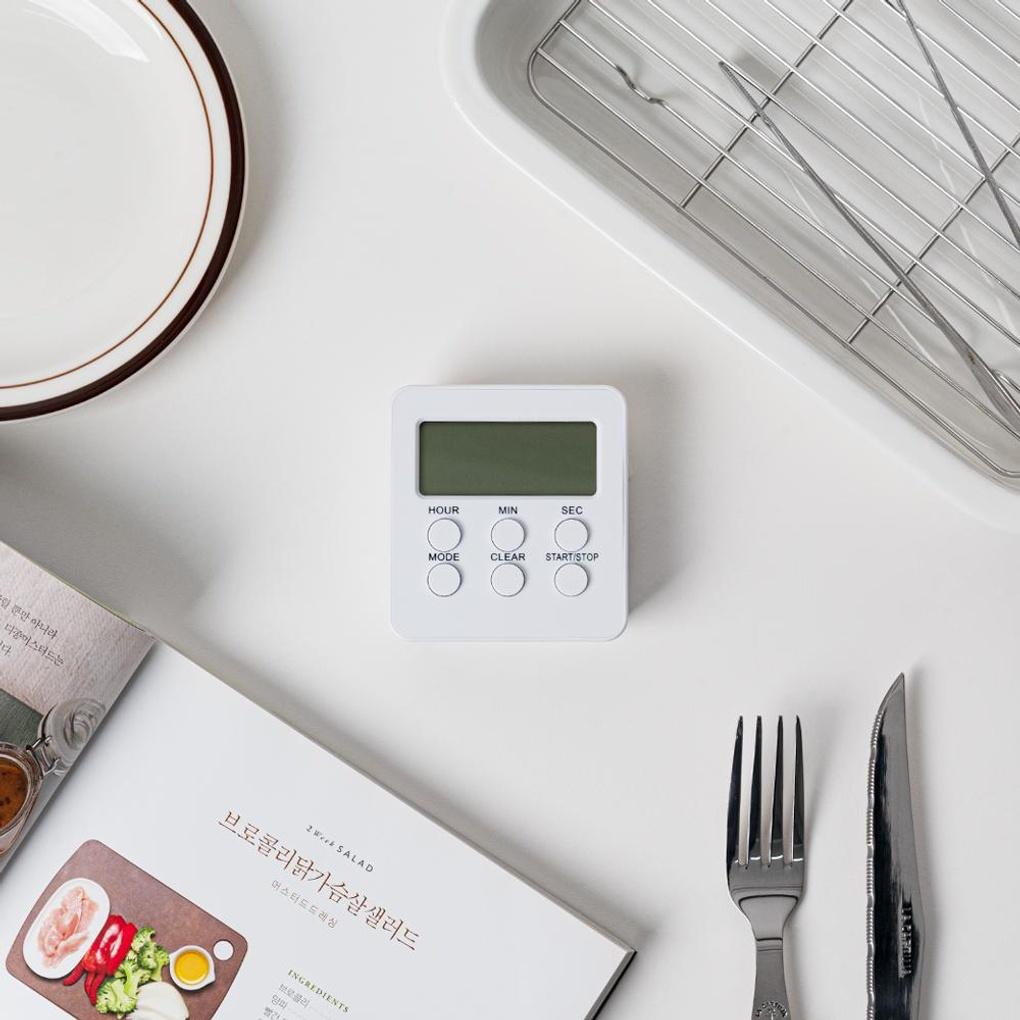 Rom-Ai Lito Kitchen Cooking Timer Digital Timer Magnetic Kitchen Clock Stopwatch Baking Time