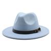 Fashion Jazz Hat Black Woolen Top Hat 60Cm
