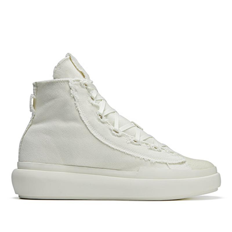 Adidas Y-3 Nizza High Off White Unisex Sneakers Cream ID2924