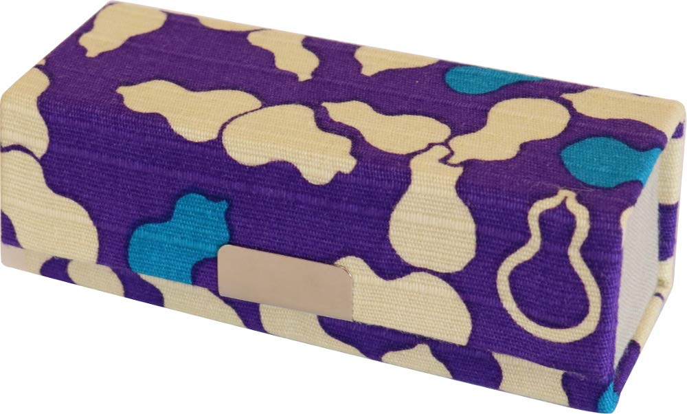 Kyosuke Lipstick Case with Made In X 9 X Mashu Gourd Purple Mirror, Japan, 3.5 3.5cm, Design,