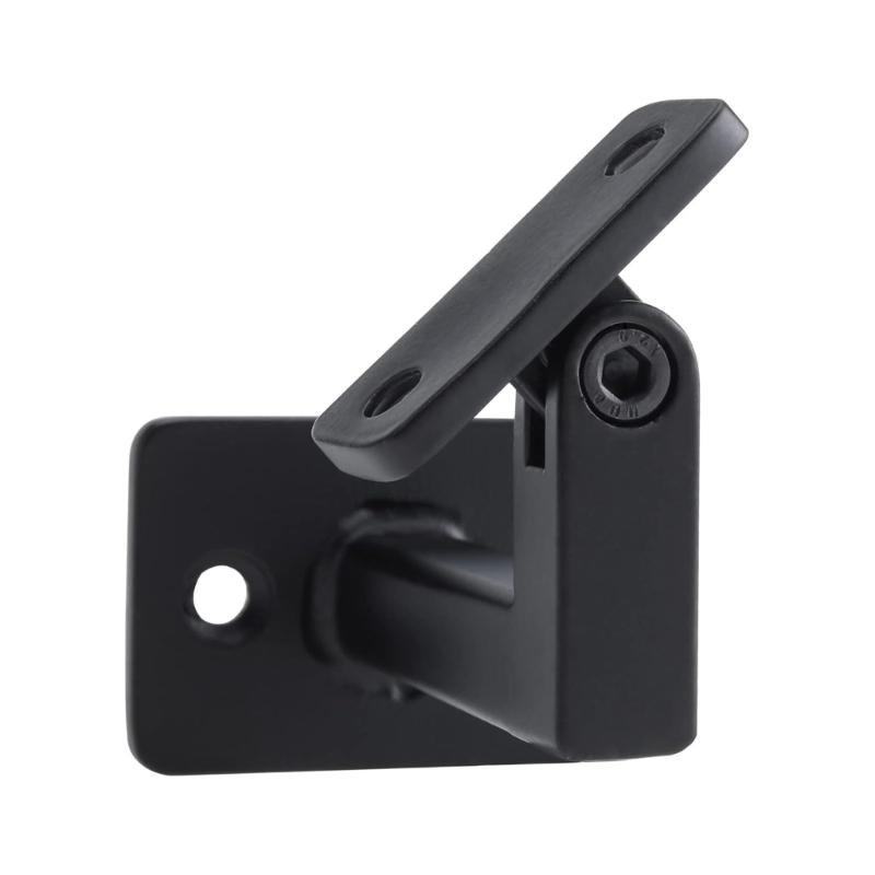 Verstellbare Handlaufhalterung Wandmontierte Treppengeländerhalterungen mit Montagehardware für Treppen, Schlafzimmer, Flure