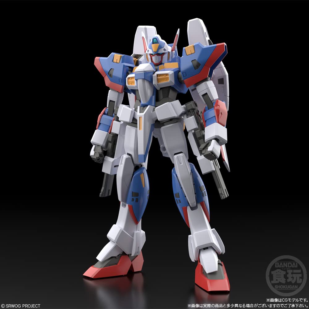 SMP МОДЕЛИРОВАНИЕ Super Robot Wars OG Candy Gum Robot Wars Original [ПРОЕКТ SHOKUGAN] R-1&R-GUN (2 куска) Игрушка/Жевание (Супер поколение)