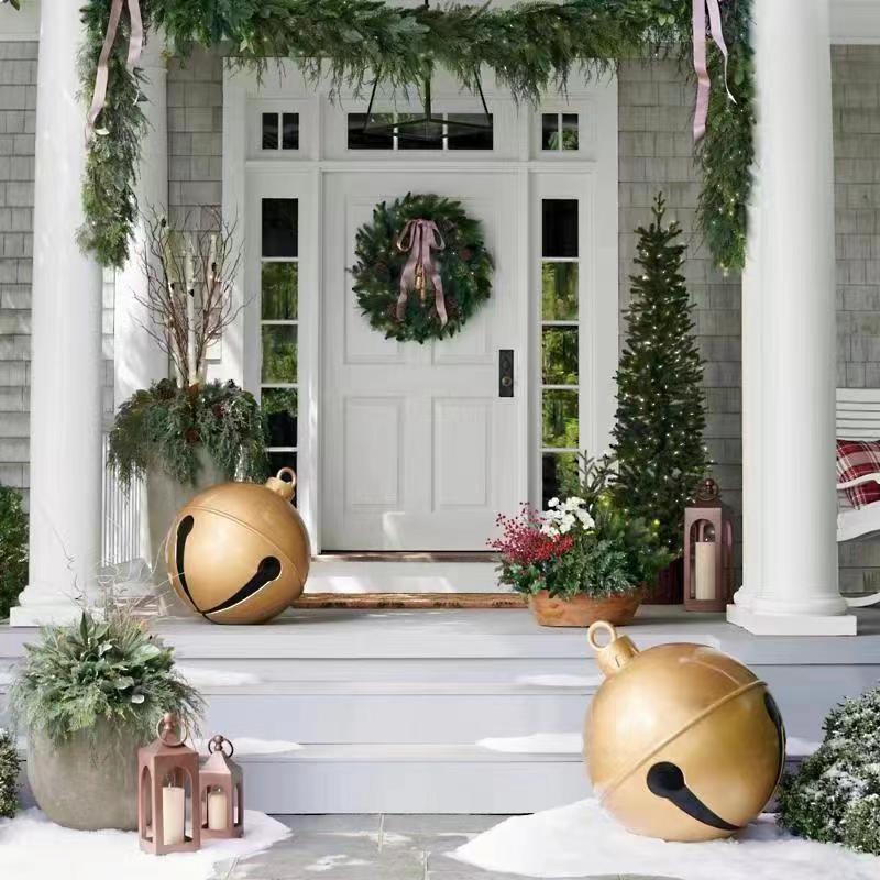 Inflatable Toy Safe To Use 2 Options Christmas Decorations Christmas Yard Decorations Creative 300g Holiday Party Ball Crafts