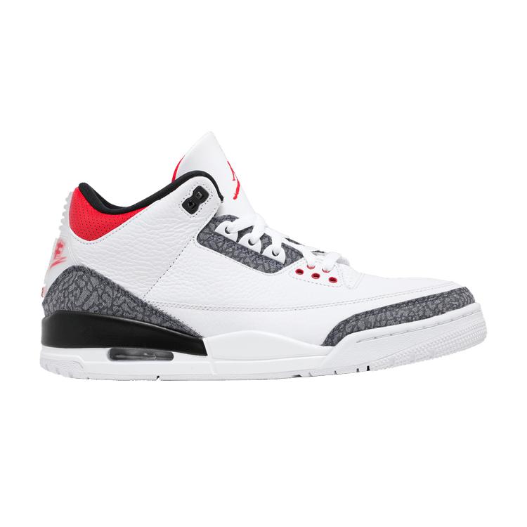 Air Jordan 3 SE-T Fire Red Japan Exclusive Herren Sneaker Weiß Schwarz CZ6433-100