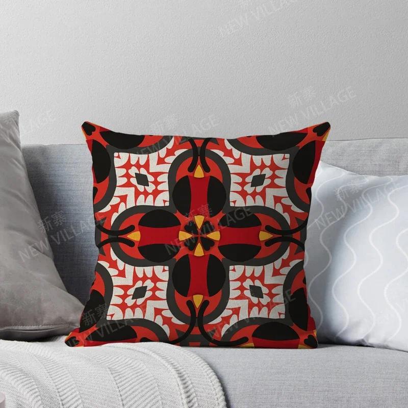 Fall Home Decor Autumn Living Room Throw Pillow Cover Sofa Boho Cushion Cover Morocco