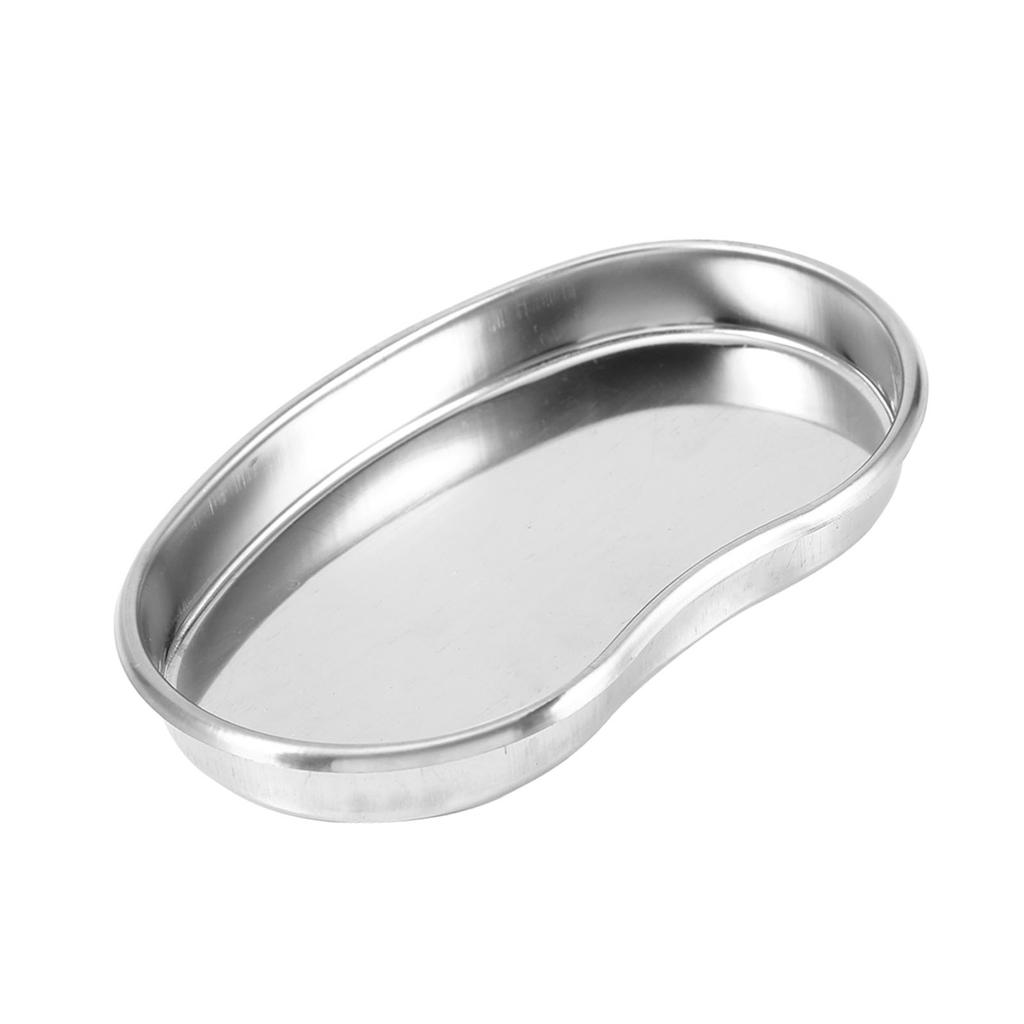 1pc Stainless Steel Kidney Shaped Curved Tray Medical Dental Surgical Use
