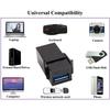 USB 3.0 Keystone Jack Inserts Connect Equipment with USB Port Snap-in Connector Socket Adapter Port for Wall Plate Outlet Panel