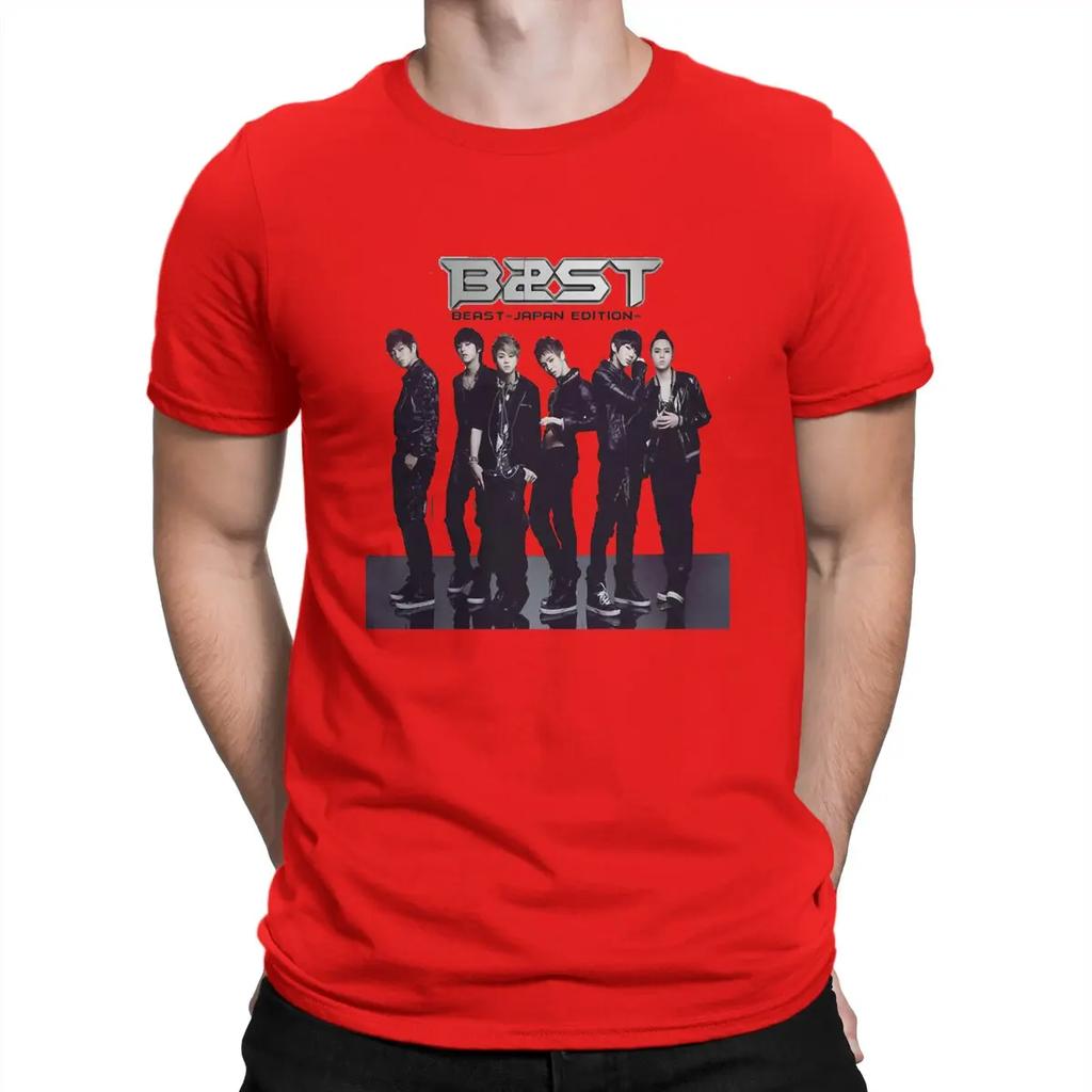 Pop Singing Group Special TShirt B-Beasts Casual T Shirt Newest T-shirt For Adult Unisex