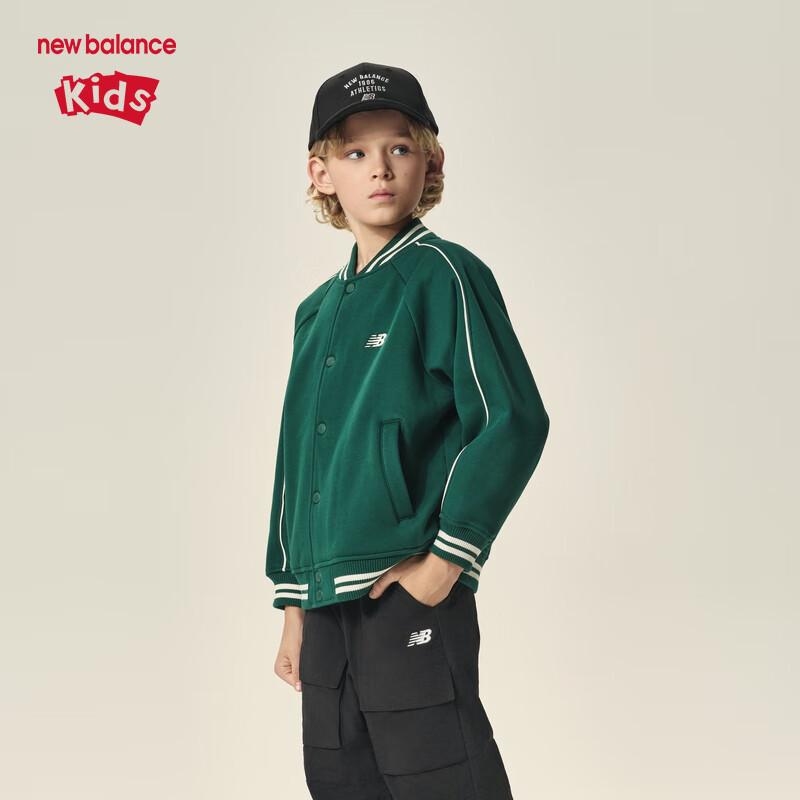 New Balance Унисекс детская бейсбольная куртка ND4DF3Z113 130