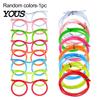 Drinking Straw for Glasses Funny Straw, Creative Eyewear Tube Parties, Bendable Flexible Plastic Juice Soda Milk Tea, Novelty Gag Gift Kids