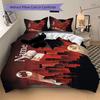 Custom Textile Batman Bedding 3 Piece Set HD Print Duvet Cover Pillowcases for Teens Adult Bedroom Decoration