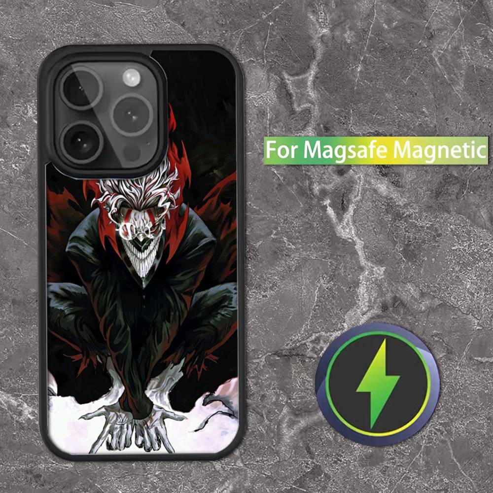Anime D-Dandadan Phone Case For iPhone 16,15,14,13,12,11,Pro,Max,Plus,Mini,SE Magsafe Magnetic Wireless Charging