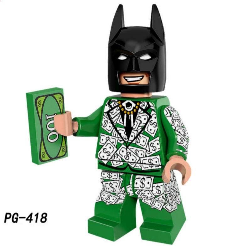 Joker Batman Minifigures Killer Moth Crazy Quilt Building Blocks Kids Toys PG8110