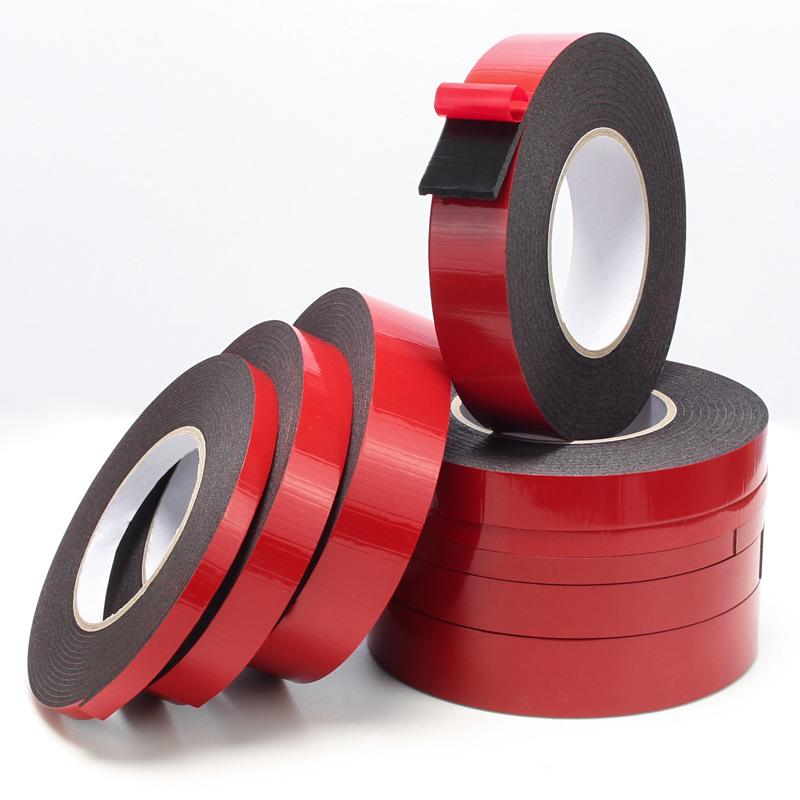 Wei Tian High-Temp Resistant Black Foam Double-Sided Emblem Tape