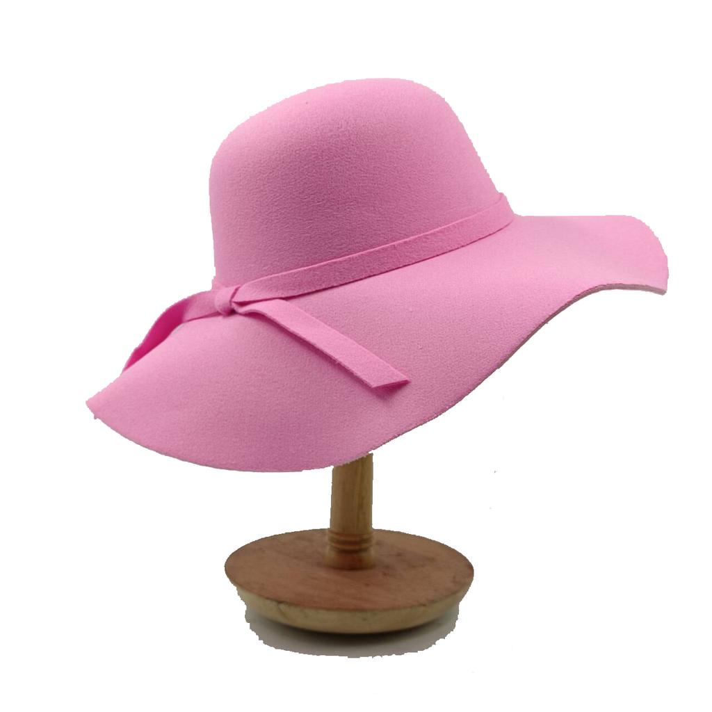 2023 Kapelusz Fedora Szerokie Rondo Filcowa Czapka Letnia Plażowa Damska Dziewczęca Pani Podróżna Miękki Kapelusz Przeciwsłoneczny na Plażę Składany Jeziorny Błękit Fioletowy