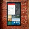 Smart Digital Calendar Family Schedules Planner Electronic Calendar Wall Mount Touchscreen Interactive Display Screen Calendar