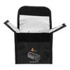 Battery Explosion Proof Bag Fit for Mavic 4 Pro Flame Retardant Touch Fastener Closure 3 Battery Capacity Storage Pouch