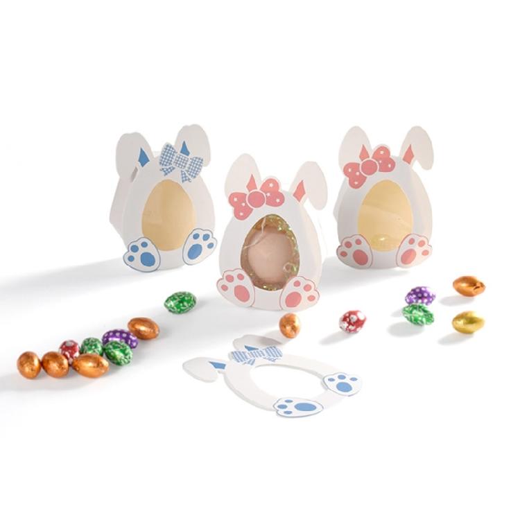 Pack of 10pcs Easter Snacks Box Convenient Creative Gift Storage Case