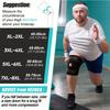 1Pc Plus Size Knee Brace For Men & Women – Patella Gel Pads & Side Stabilizers For Acl, Meniscus Tear, Arthritis,Injury Recovery