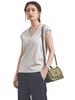 United Arrows UBCB C DOUBLE Size FREE V-Neck T-Shirt, 2, 15176992110, 1100, LT.GRAY (11),